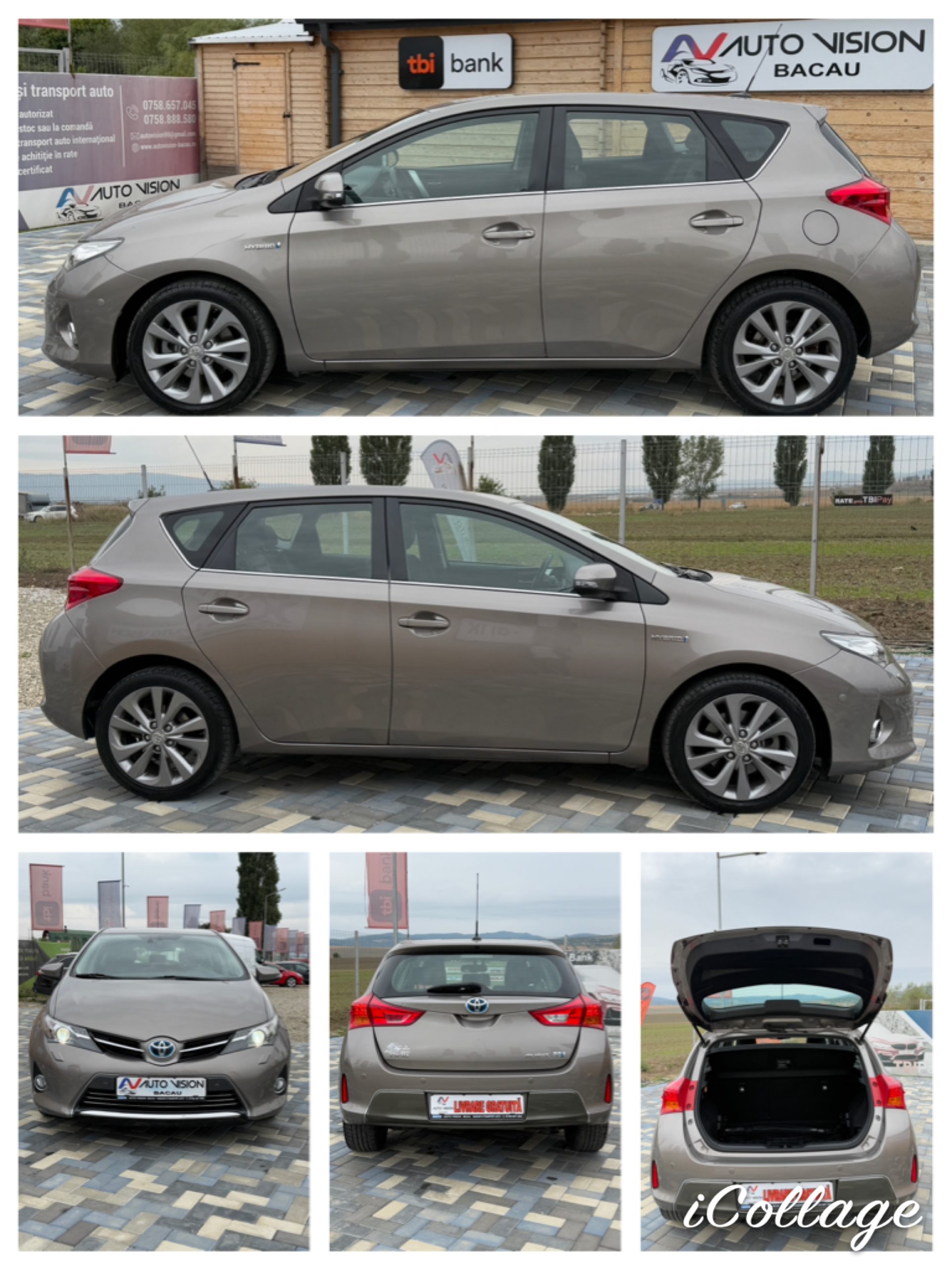 Toyota Auris 1.8 Hybrid Benzina 2015 E5 Km reali inmatriculat RO