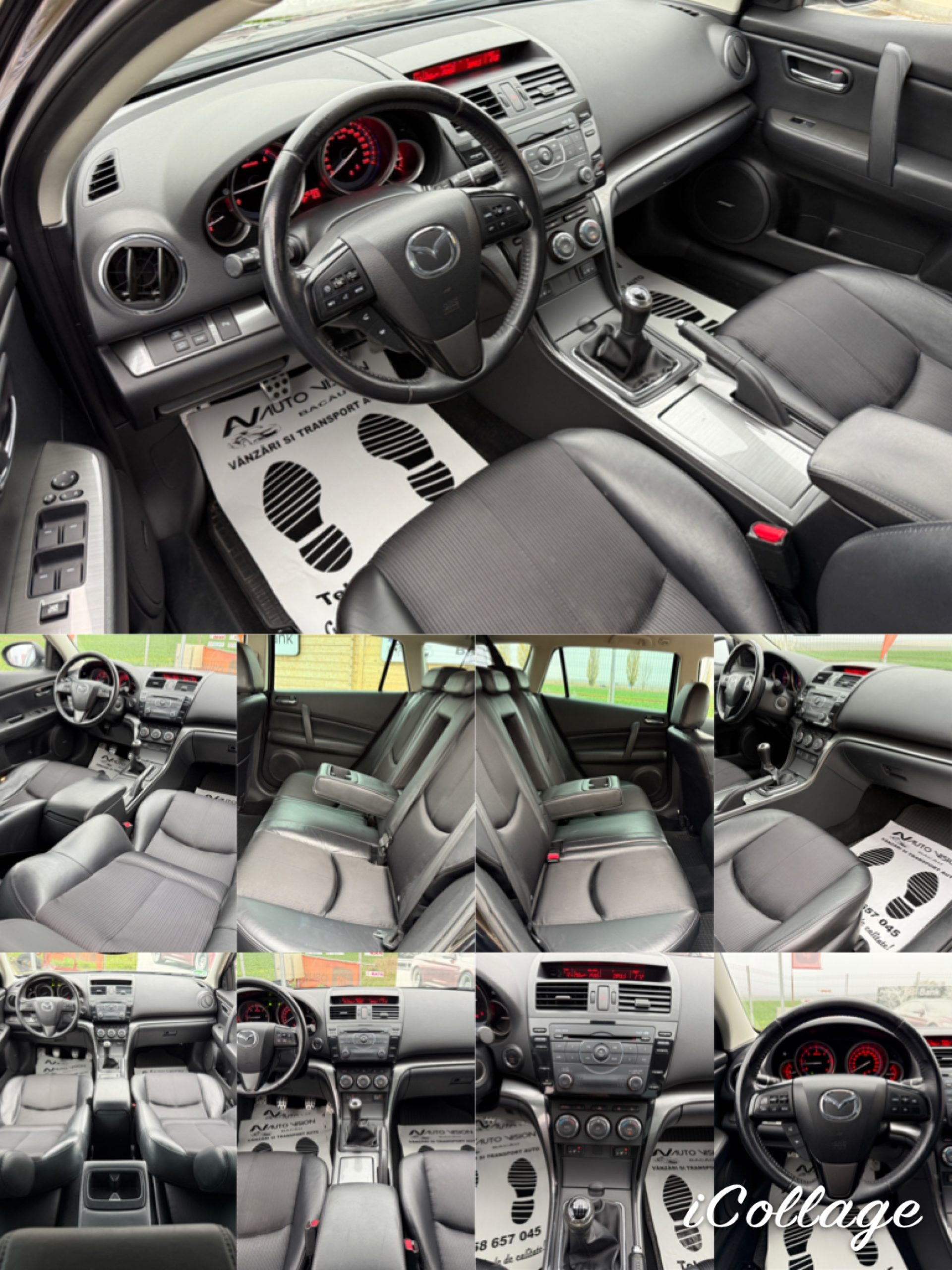 Mazda 6 2.2 Diesel 180Cp 2012 E5 Xenon Piele Km reali Germania!