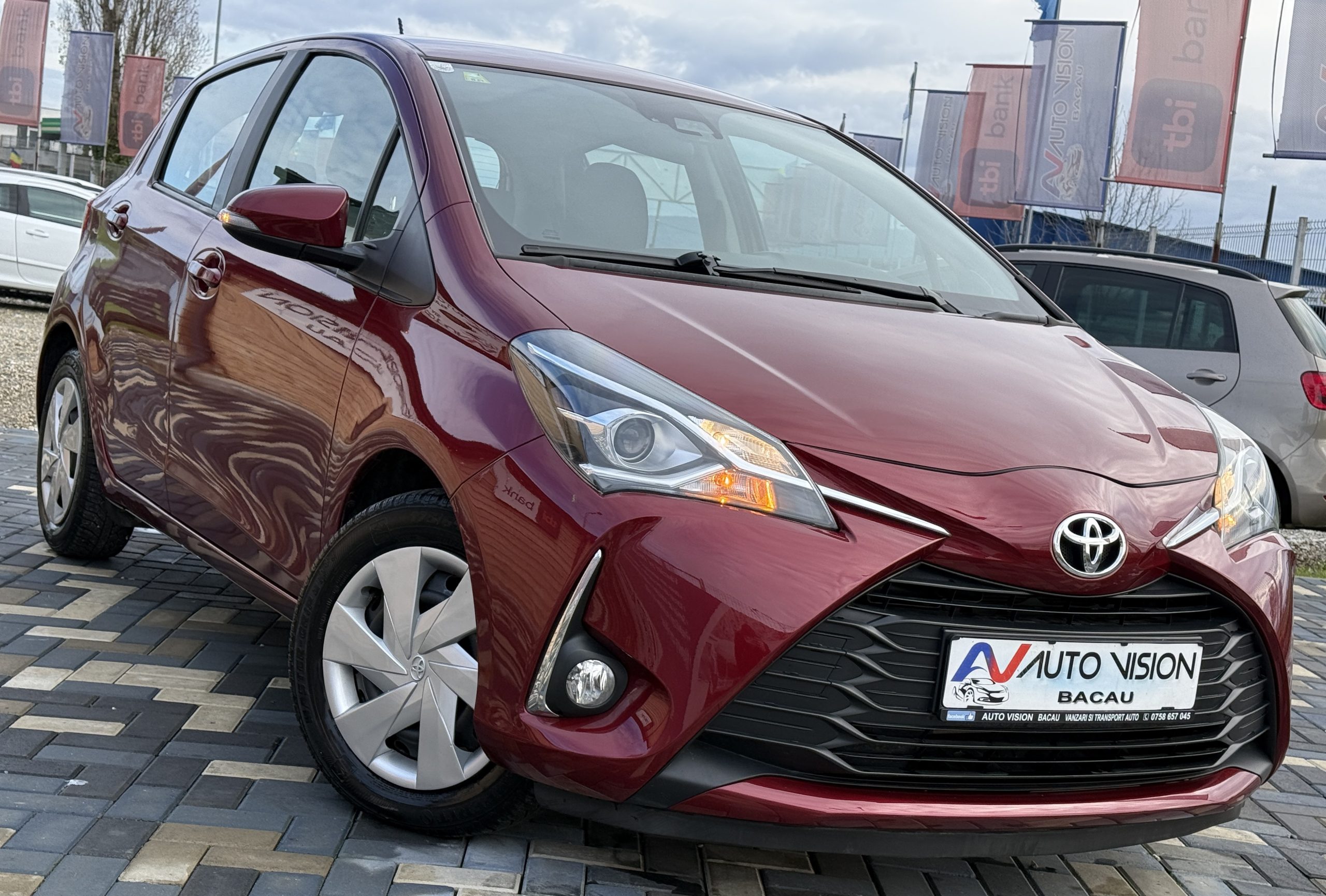 Toyota Yaris 1.0 70Cp Benzina 2017 E6 47358 Km reali Impecabila!