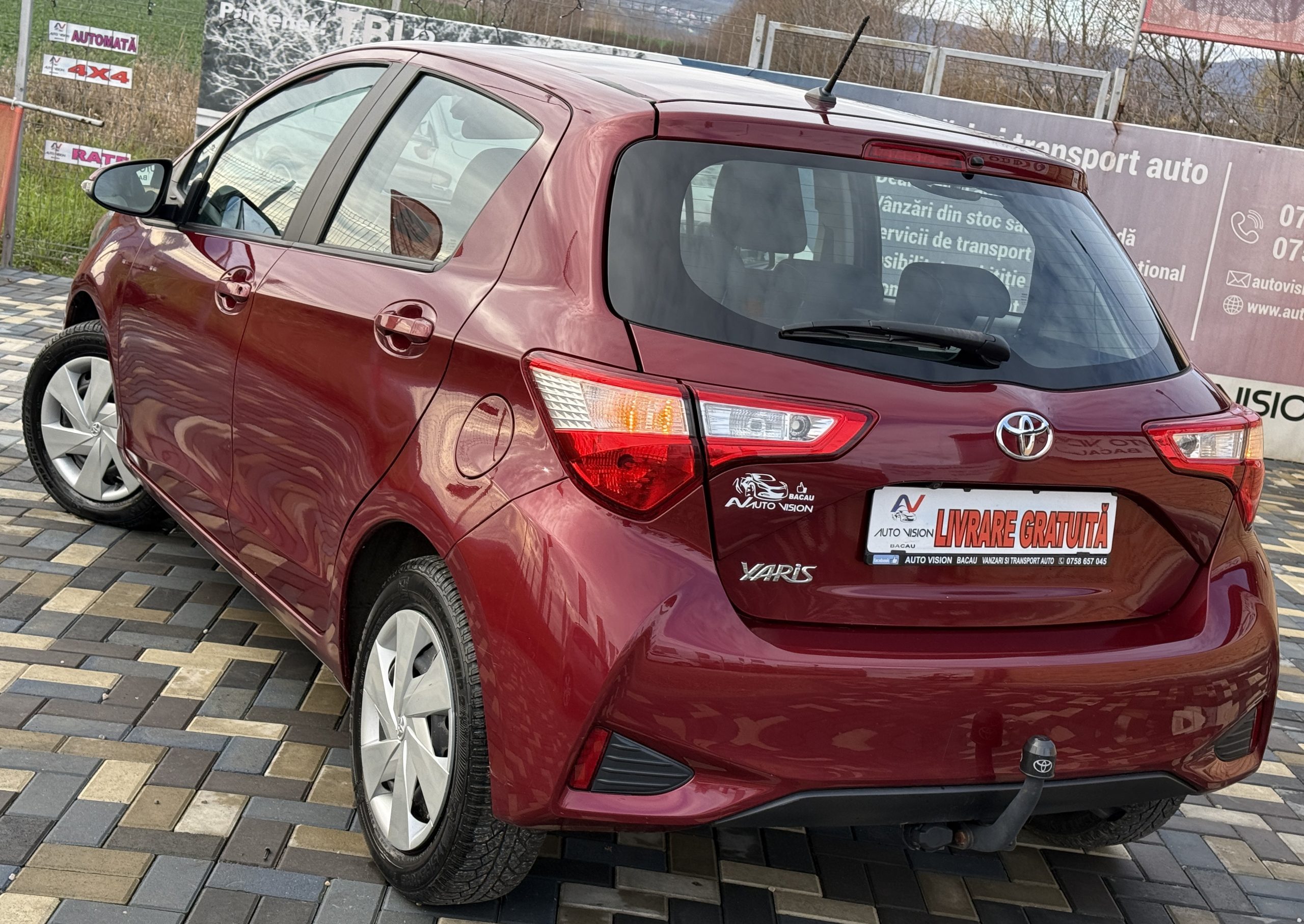 Toyota Yaris 1.0 70Cp Benzina 2017 E6 47358 Km reali Impecabila!