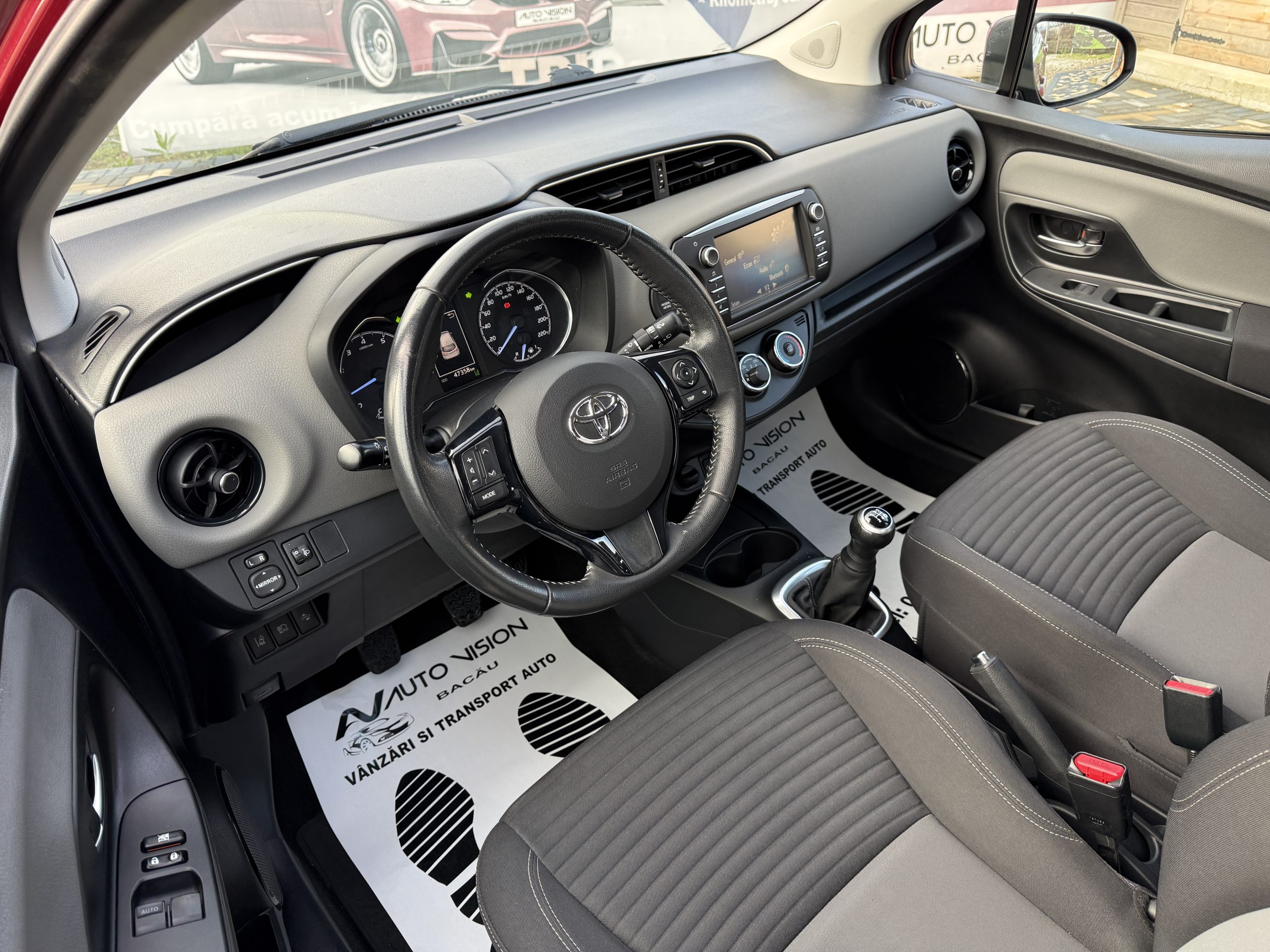 Toyota Yaris 1.0 70Cp Benzina 2017 E6 47358 Km reali Impecabila!