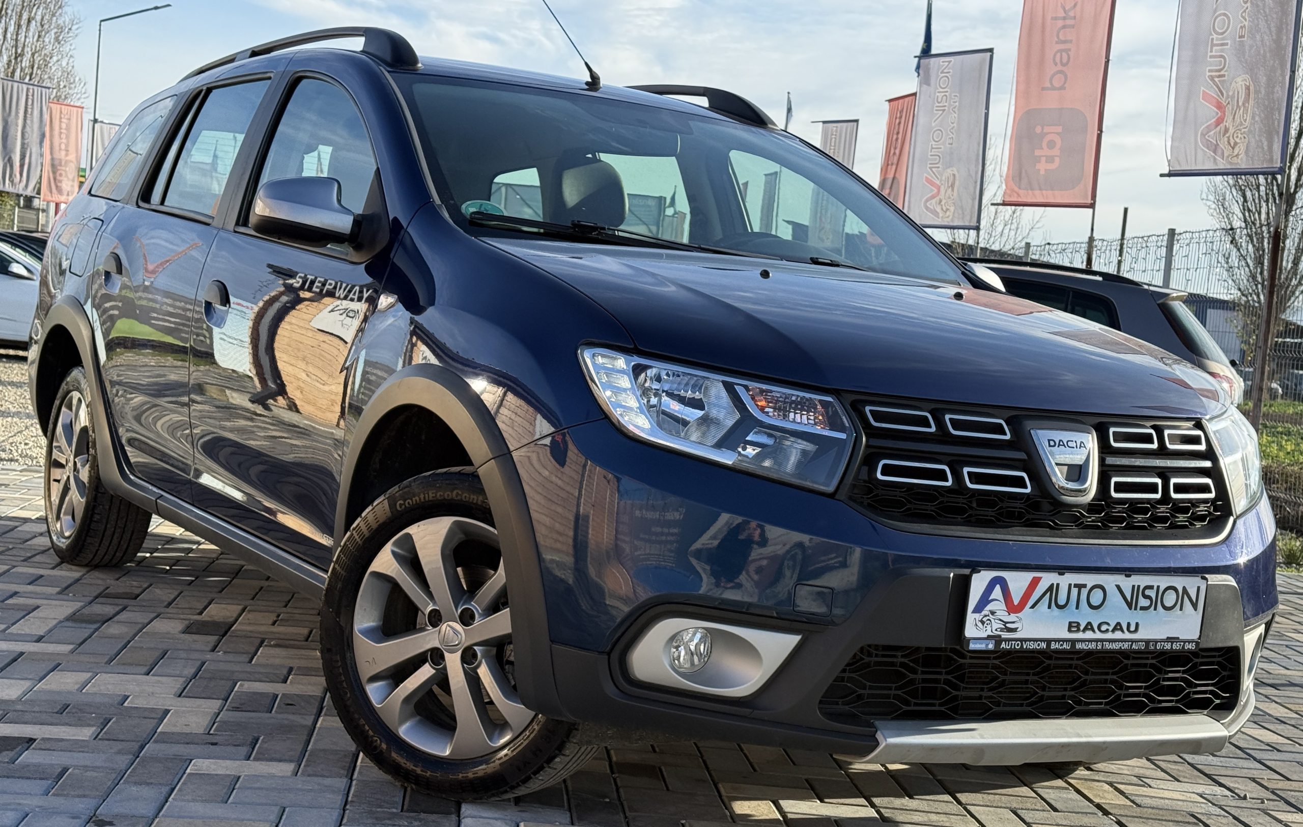 Dacia Logan MCV Stepway 01/2018 E6 nav KM reali import Germania