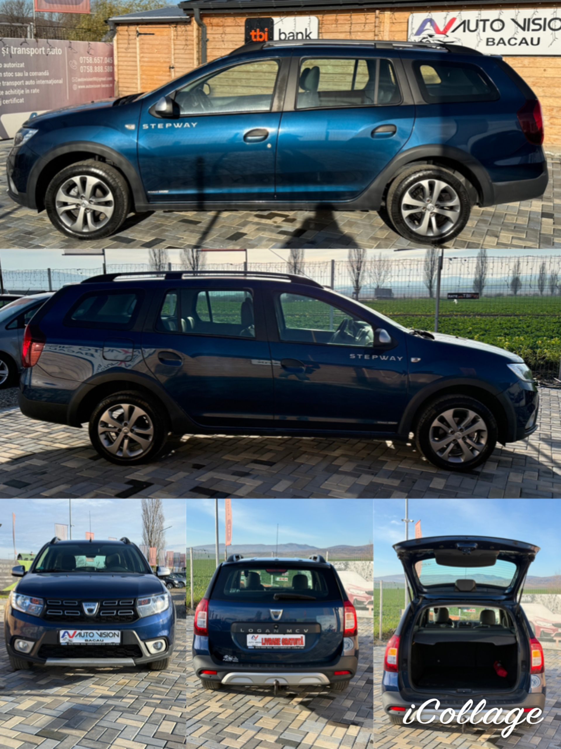 Dacia Logan MCV Stepway 01/2018 E6 nav KM reali import Germania