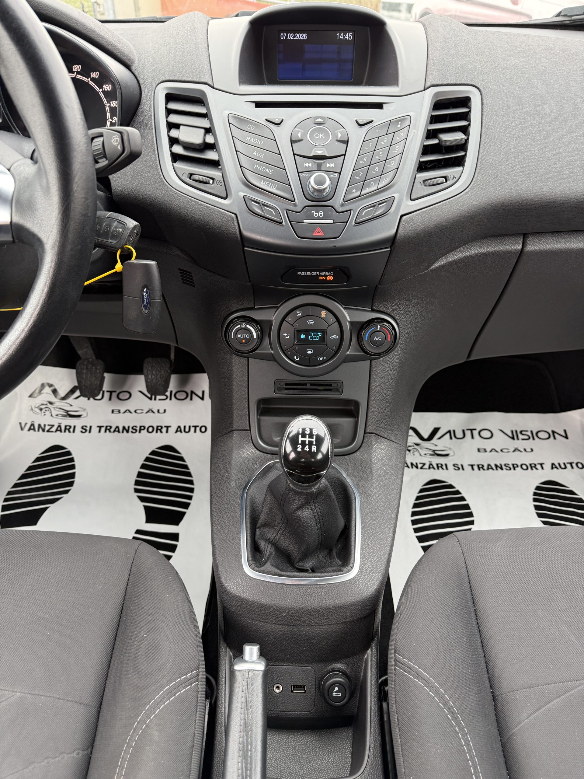 Ford Fiesta 1.0ecoboost benzina 12/2015 E6 Km reali Impecabila!