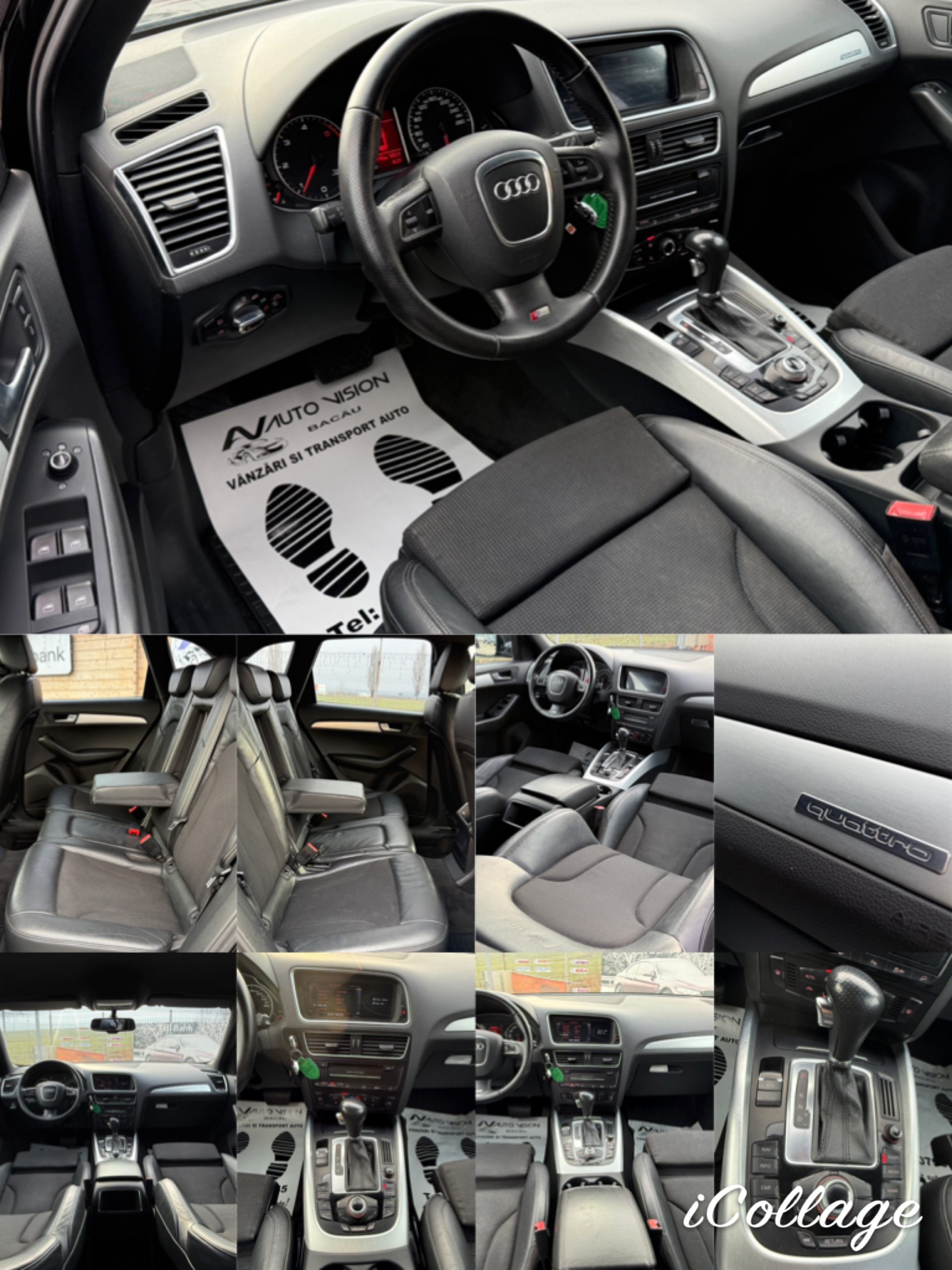 Audi Q5 Quattro S-line 2.0 TDI 170Cp Automata 2011 E5 Led NAV RO