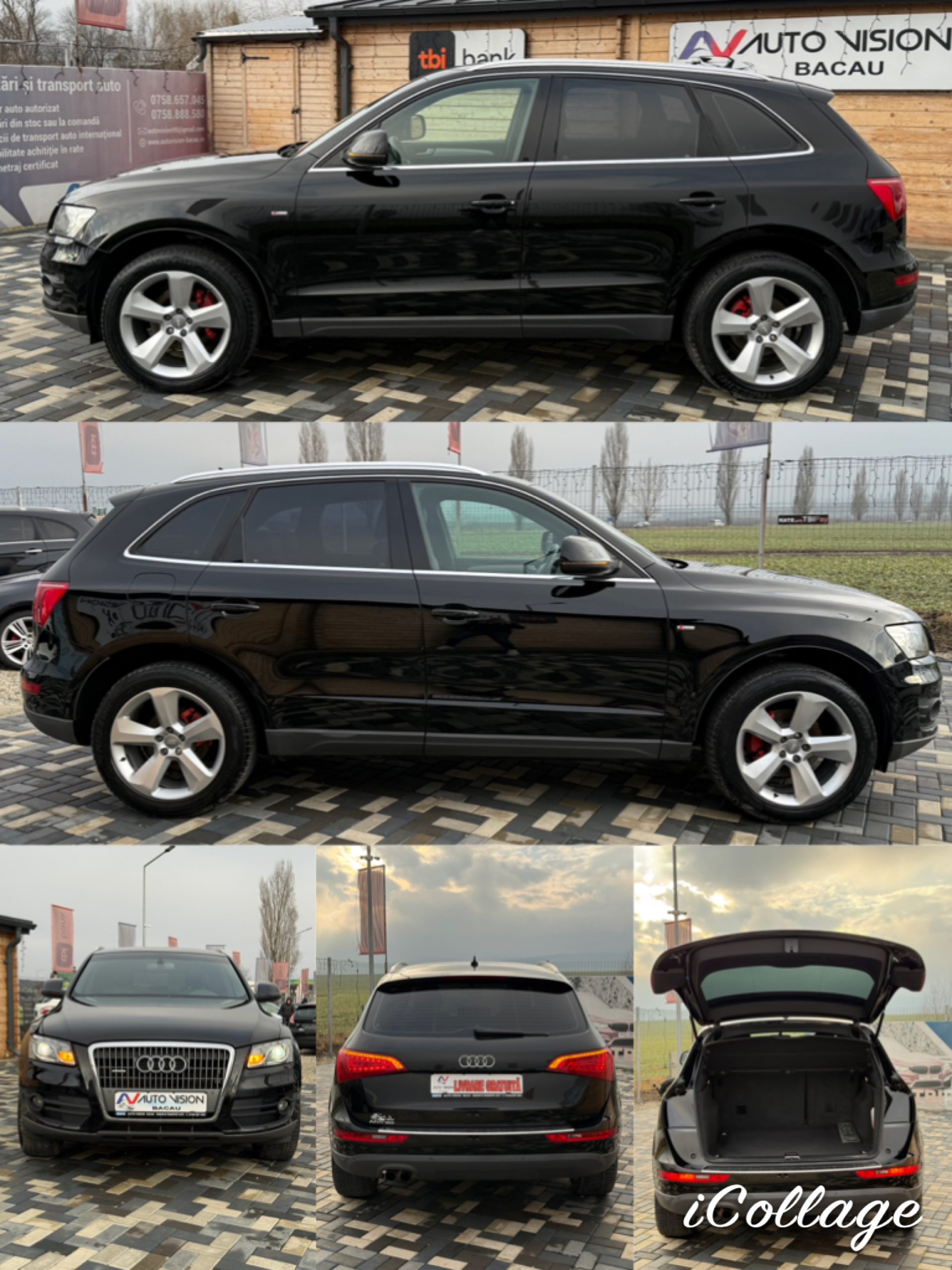 Audi Q5 Quattro S-line 2.0 TDI 170Cp Automata 2011 E5 Led NAV RO