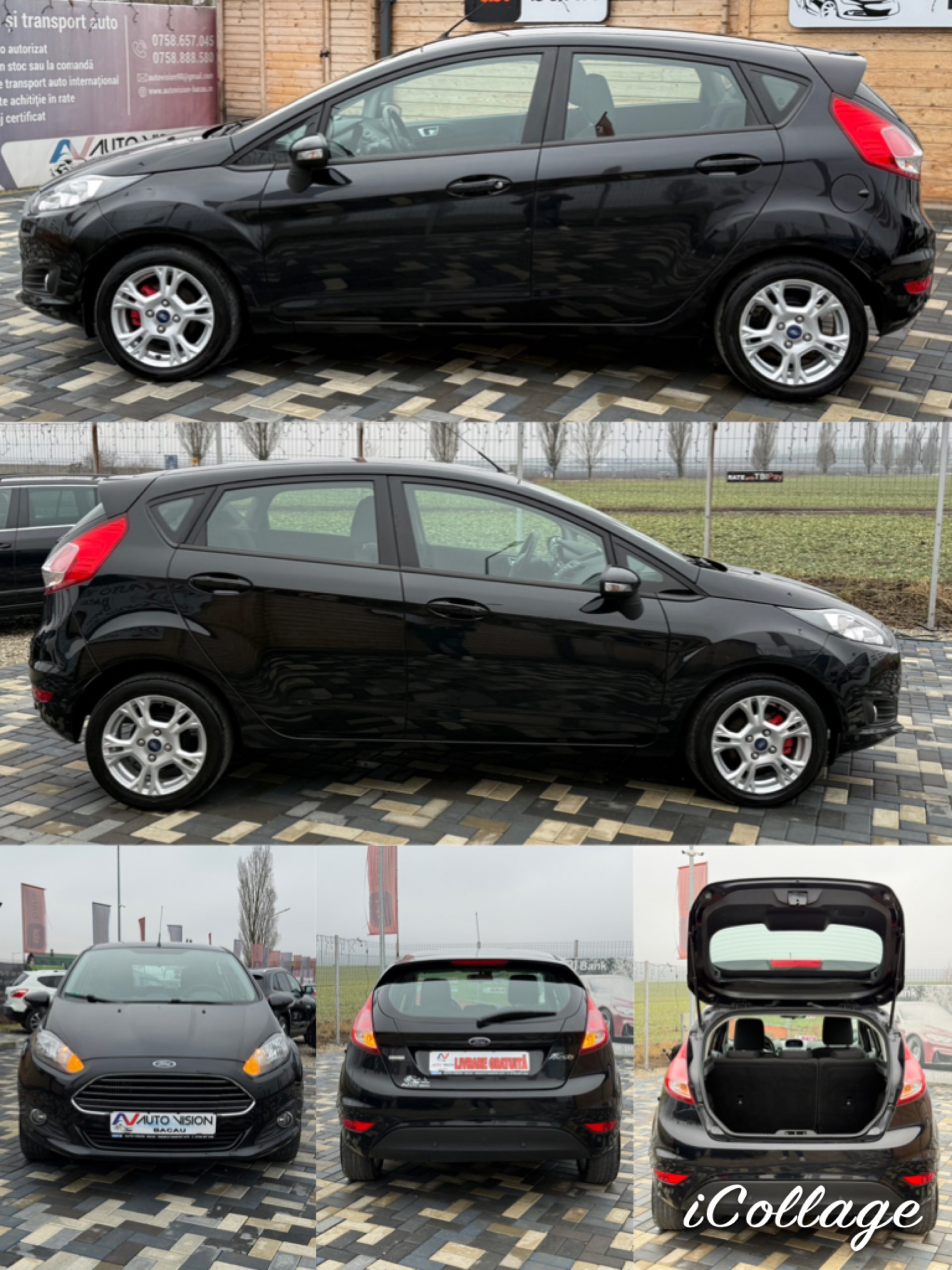 Ford Fiesta 1.0ecoboost benzina 12/2015 E6 Km reali Impecabila!
