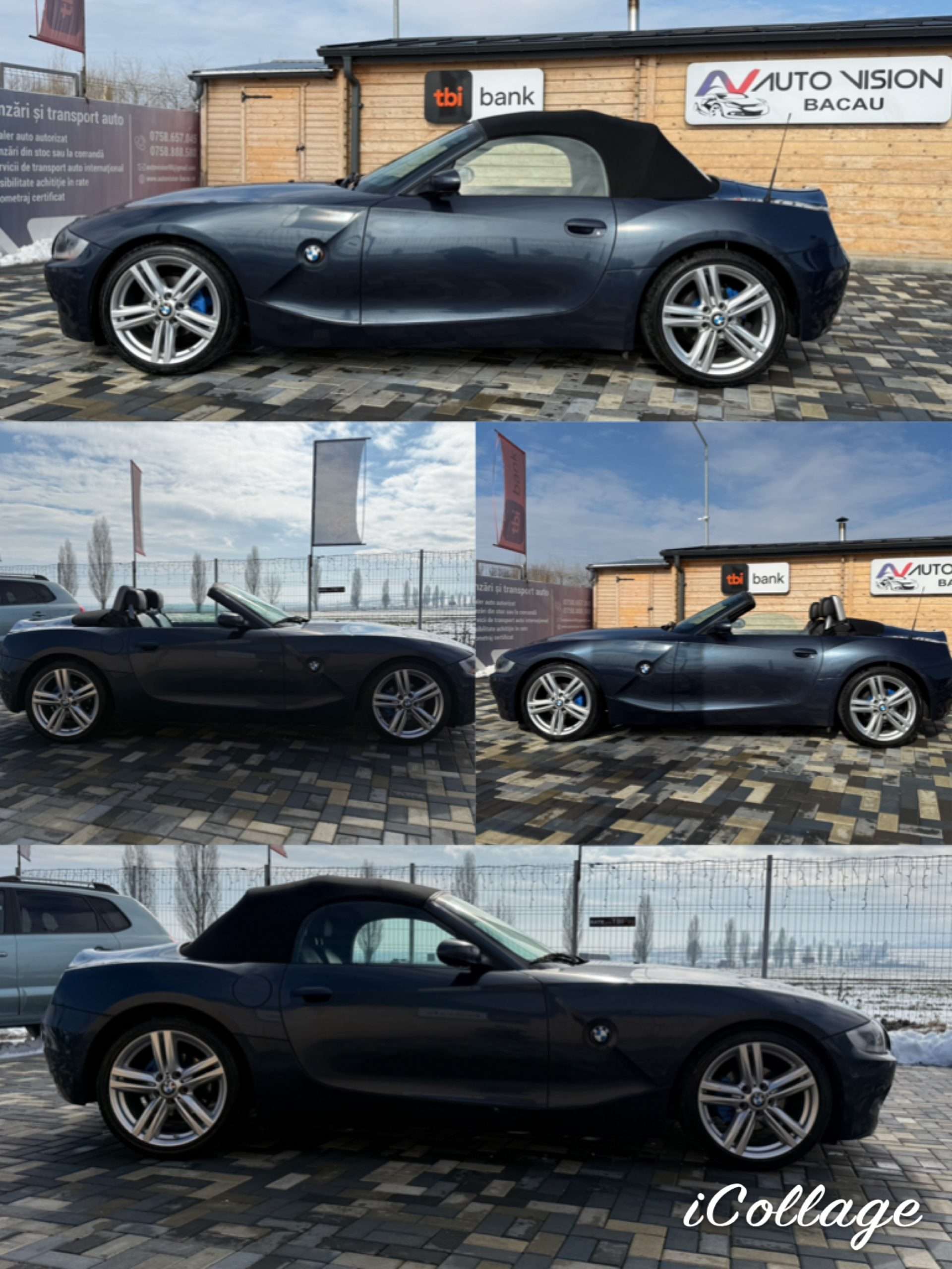 BMW Z4 Cabrio Roadster 2.0benzina 150CP 2005 carte RAR Germania!