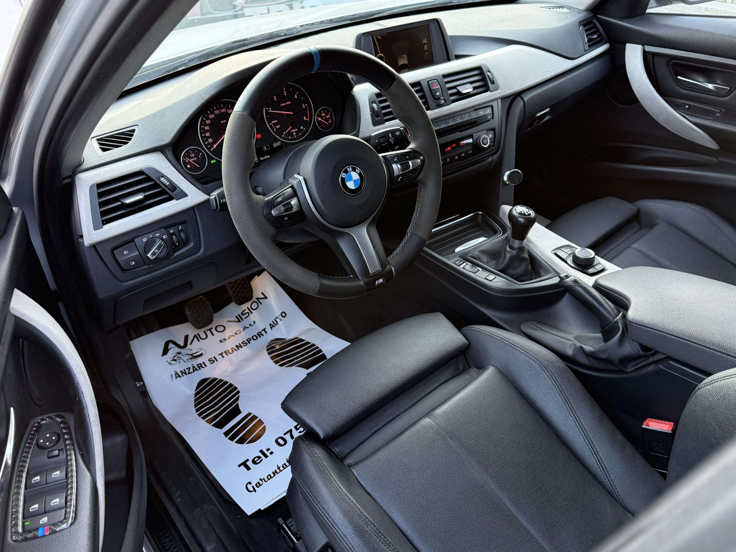 BMW F30 318d 2.0TDi 136CP 04/2014 Euro5 M pachet int/ext Full piele Germania!