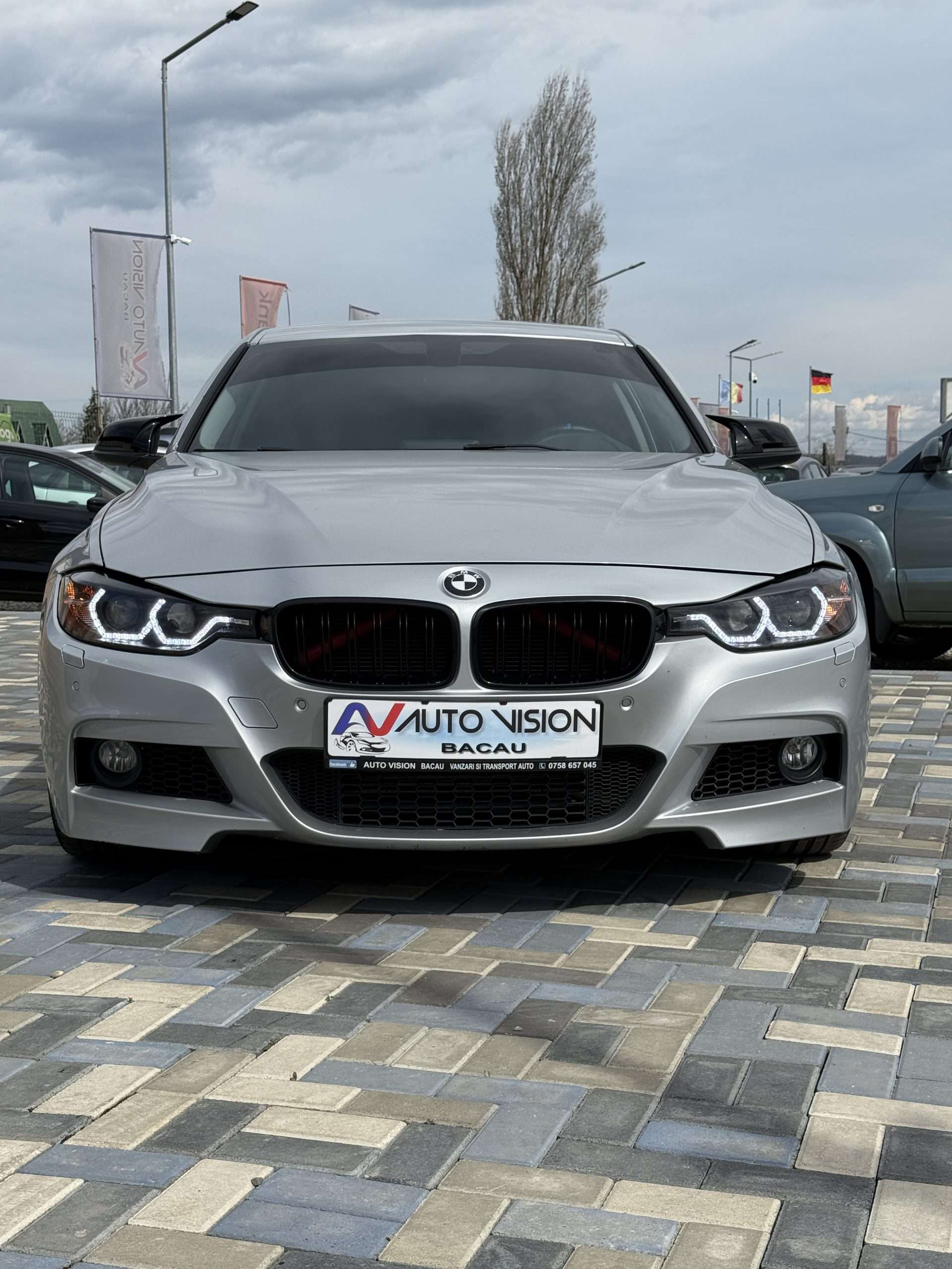 BMW F30 318d 2.0TDi 136CP 04/2014 Euro5 M pachet int/ext Full piele Germania!