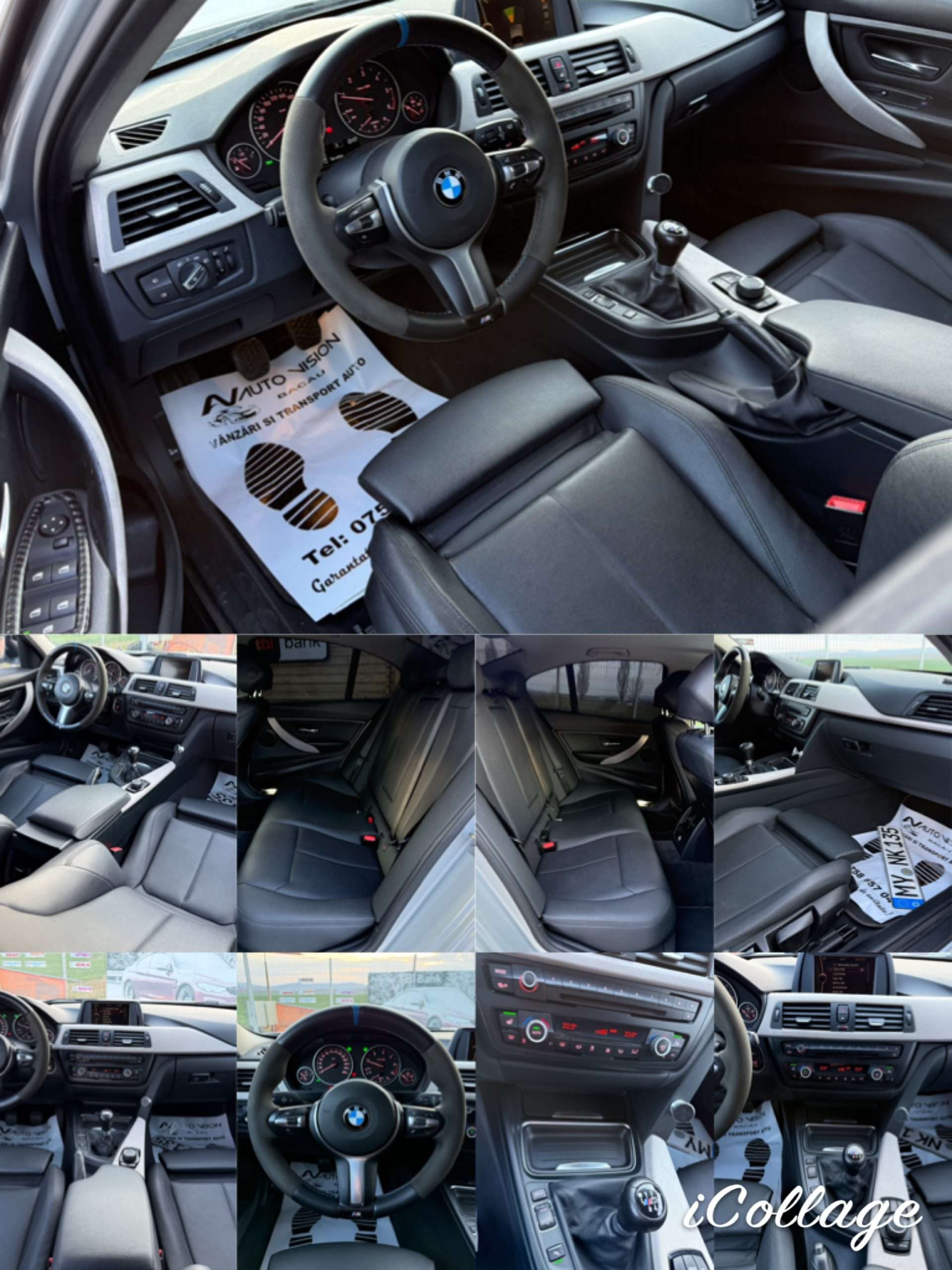 BMW F30 318d 2.0TDi 136CP 04/2014 Euro5 M pachet int/ext Full piele Germania!