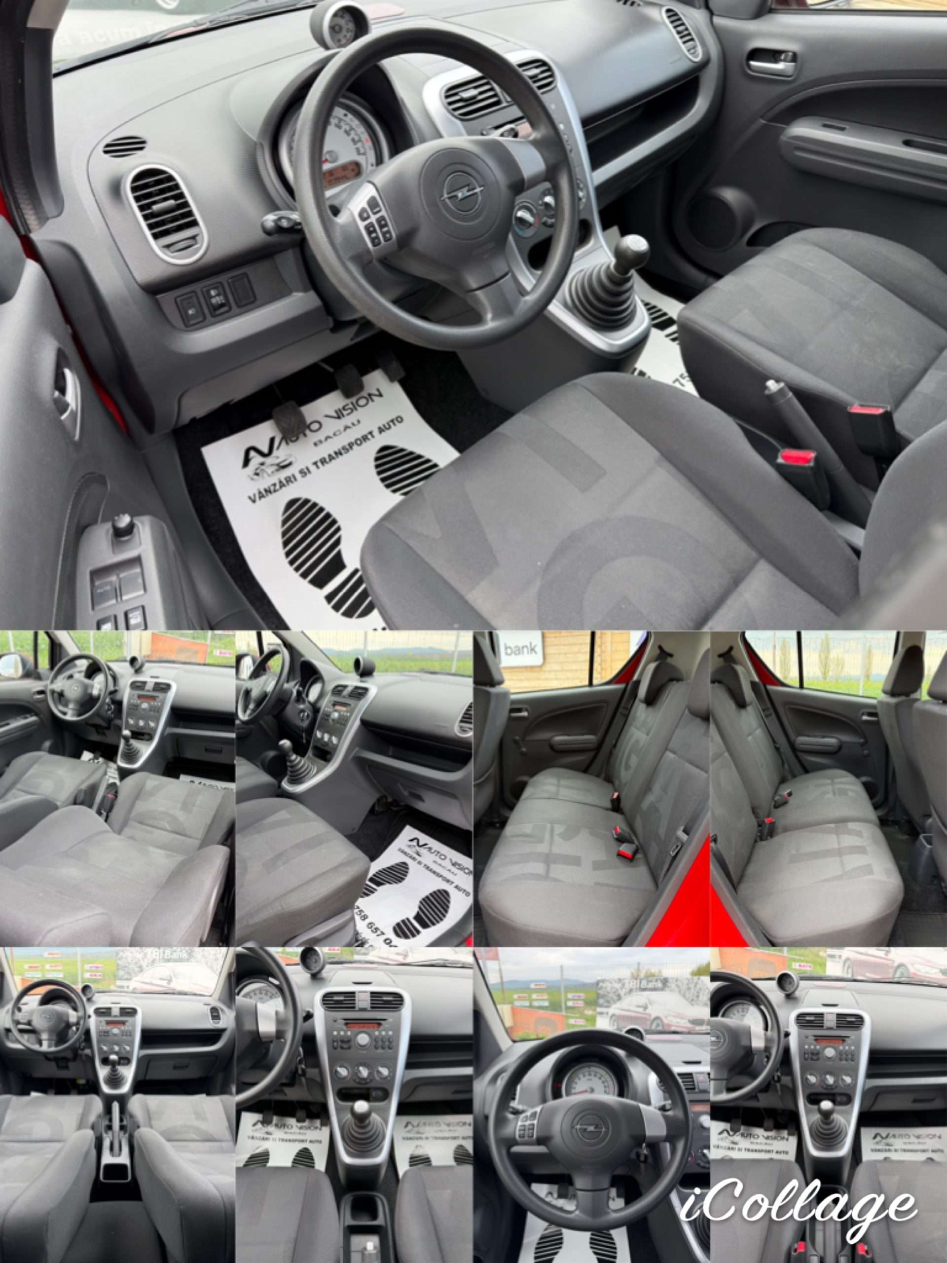 Opel Agila 1.0 Benzina facelift 65Cp 08/2010 Ac MP3 Anvelope vara/iarna Km reali 103.944 import Austria!