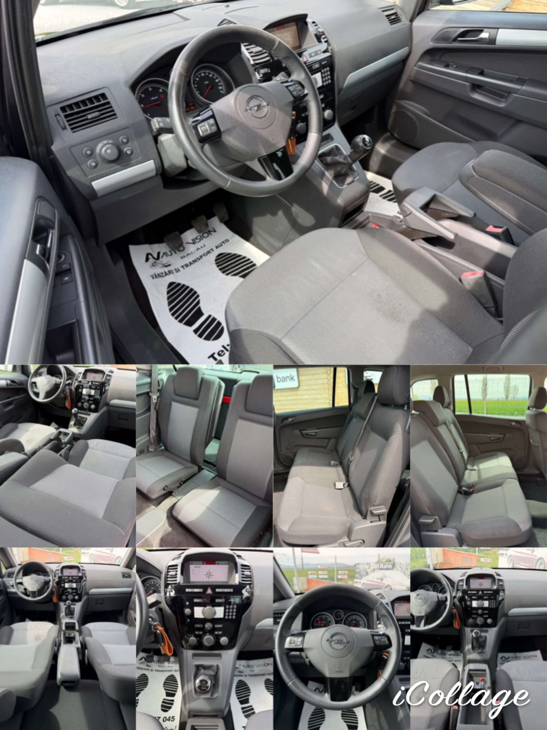 Opel Zafira EcoFlex 1.7CDTi 125CP 09/2011 E5 7 LOCURI NAV AC Import Germania!