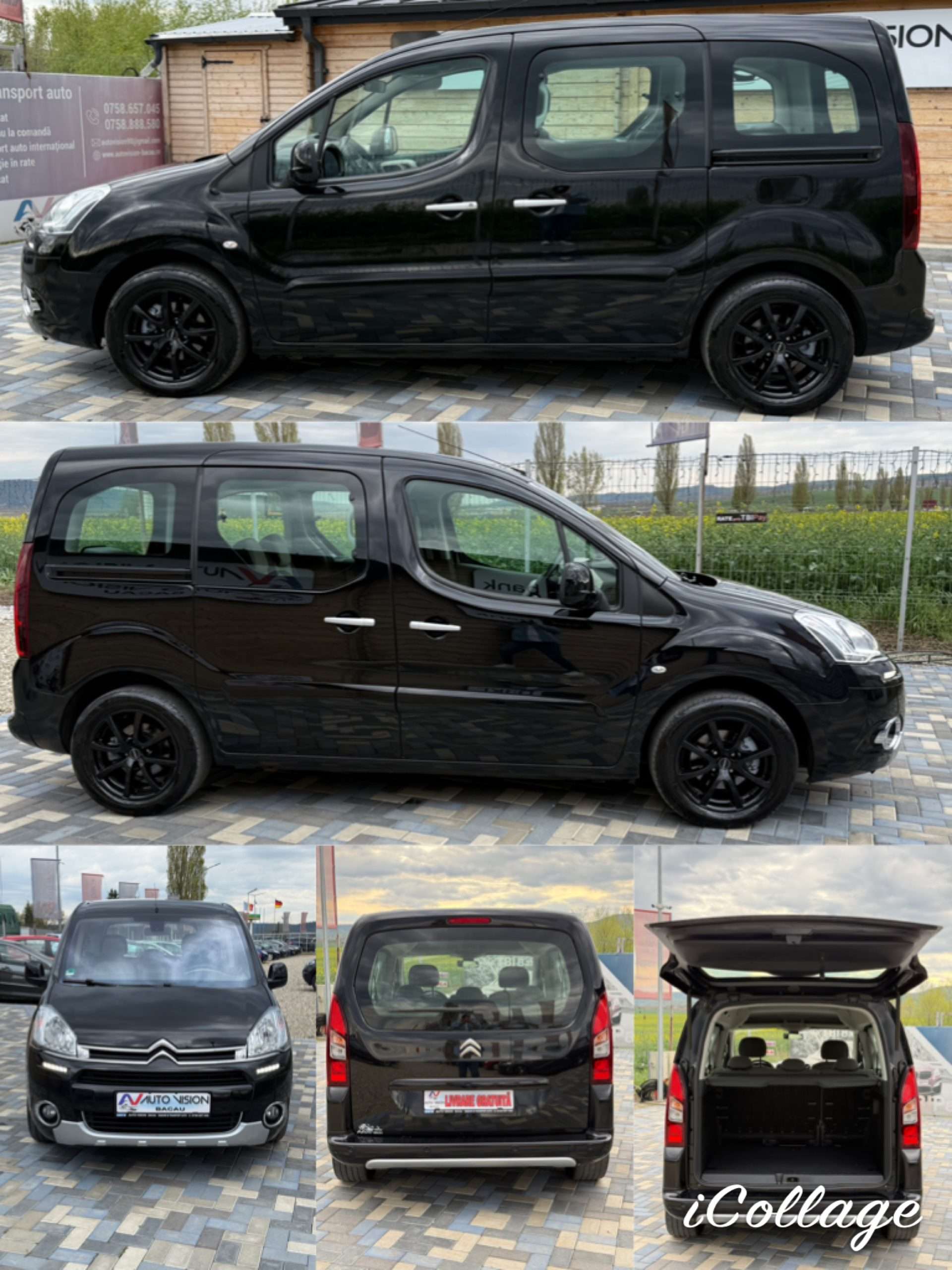 Citroen BERLINGO 1.6 Diesel 93CP 09/2014 Euro5 Ac Km reali stare impecabila Import Germania !