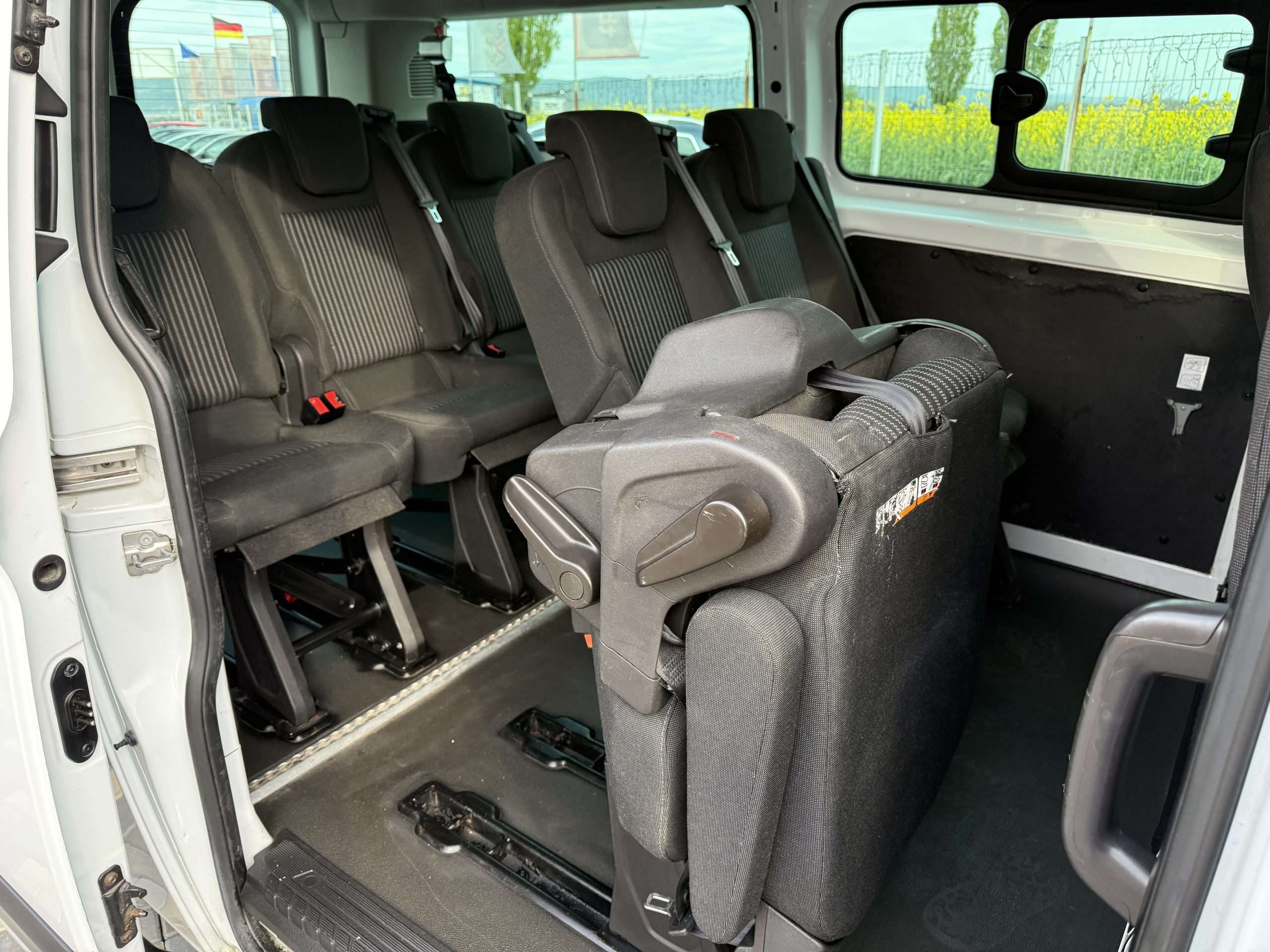 Ford Transit CUSTOM 8+1 locuri 2.2TDci 125CP 10/2014 scaune individuale in stare ireprosabila import Germania!