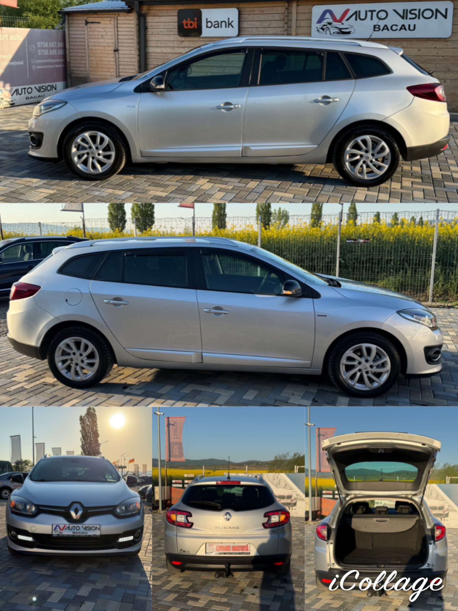 Renault Megane facelift LIMITED 1.5dCI 110CP 06/2016 Euro6 NAV LED Import Germania!