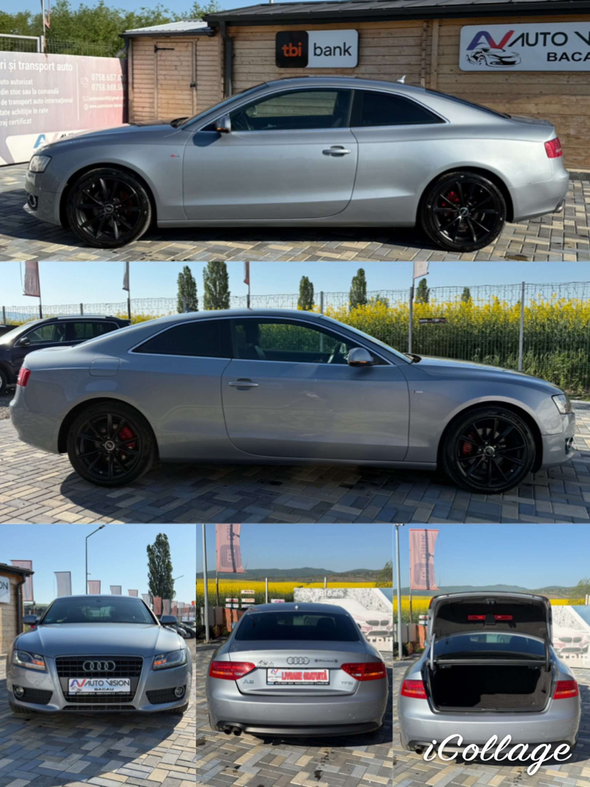 Audi A5 Coupe S-line 2.0Tfsi 180CP 07/2011 Cutie automata Km reali Euro5 Nav LED Import Germania!