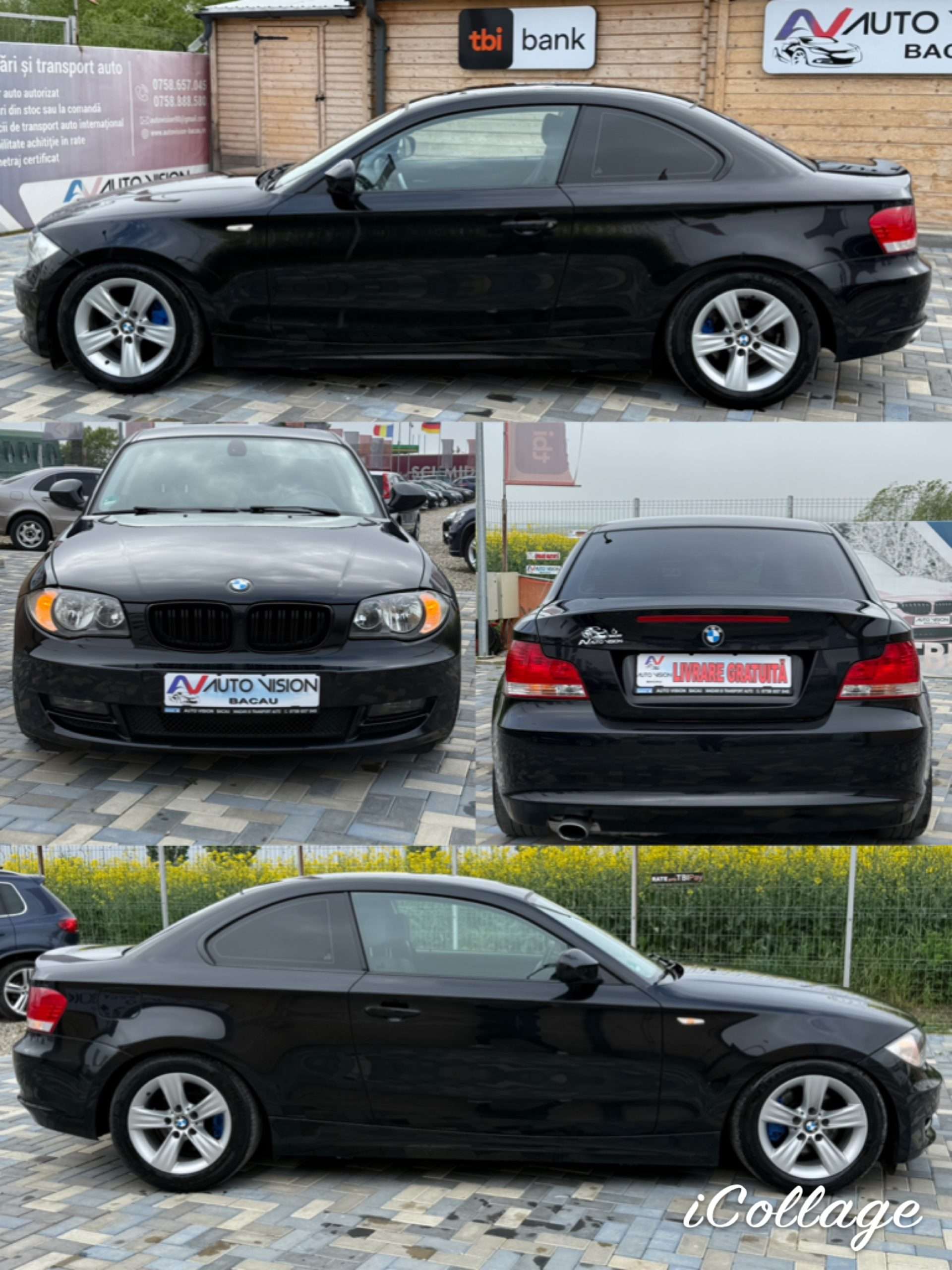 BMW Seria 1 COUPE 2.0 Benzina 170CP 09/2010 Euro5 6+1 trepte Clima import Germania !