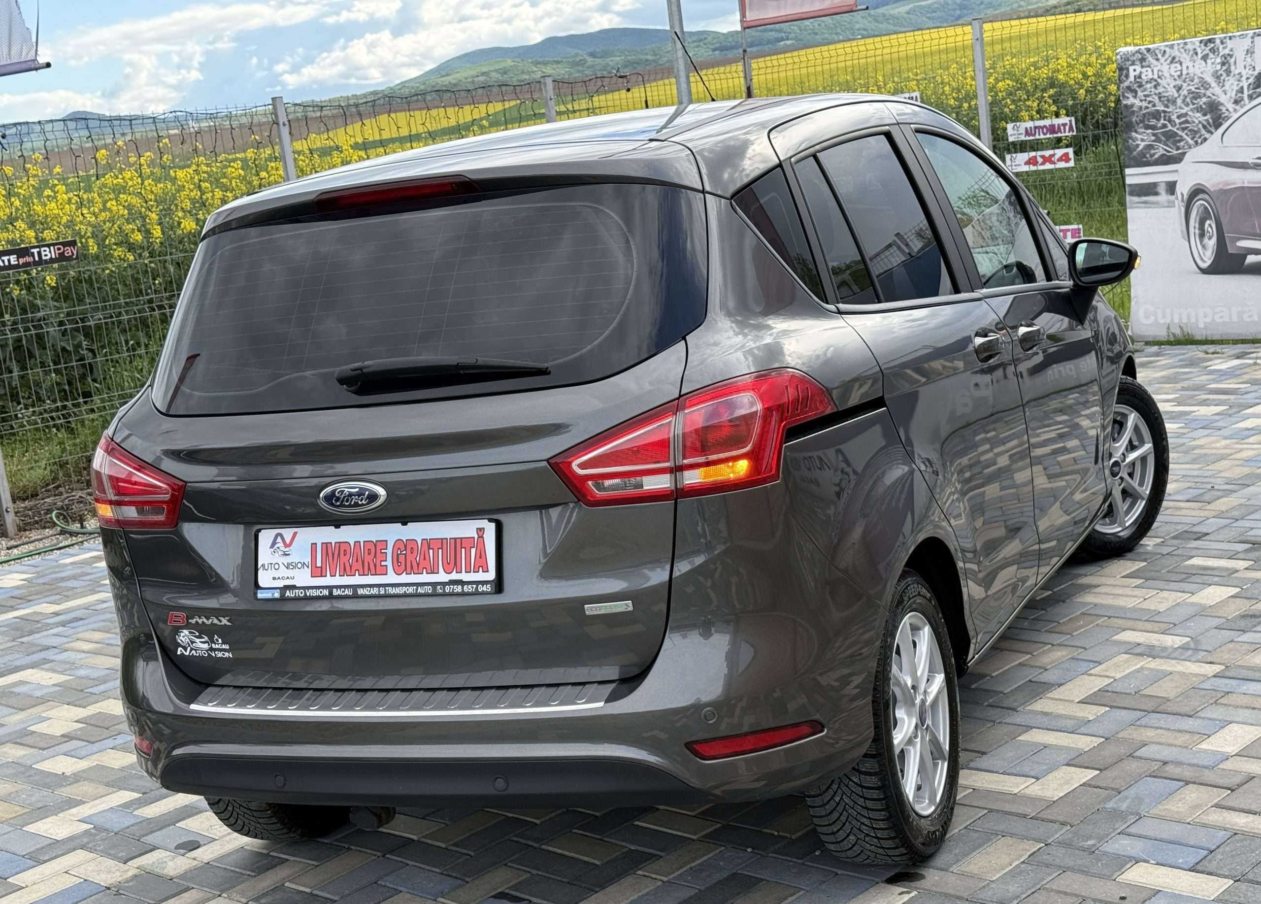 Ford Focus B-MAX 1.0ecoboost benzina 101Cp 03/2017 Euro6 Km abolut reali Import Belgia!