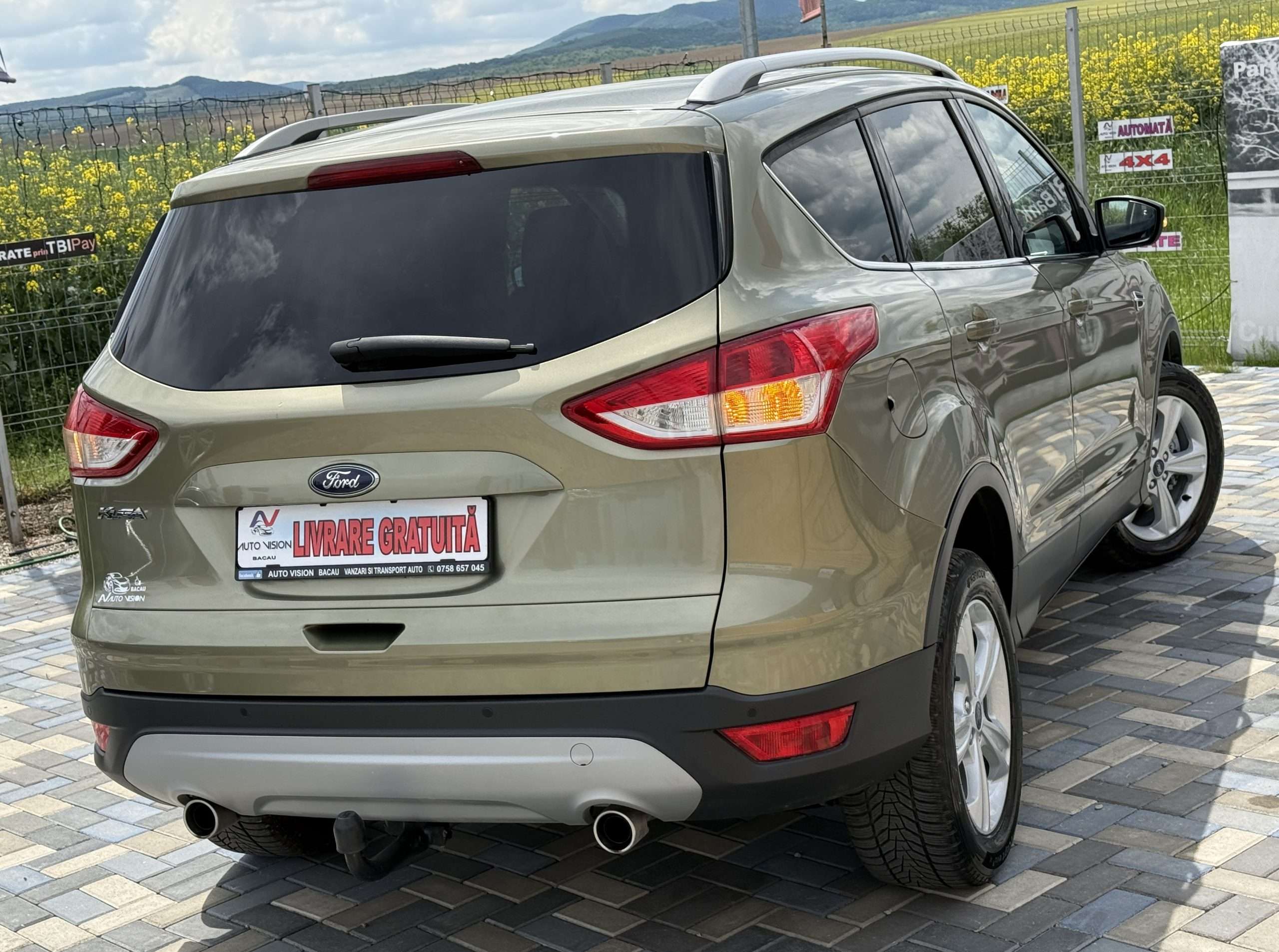 Ford Kuga 2.0TDCi Diesel 140CP 4X4 07/2013 EURO5 Cutie AUTOMATA Piele Inmatriculata Romania!