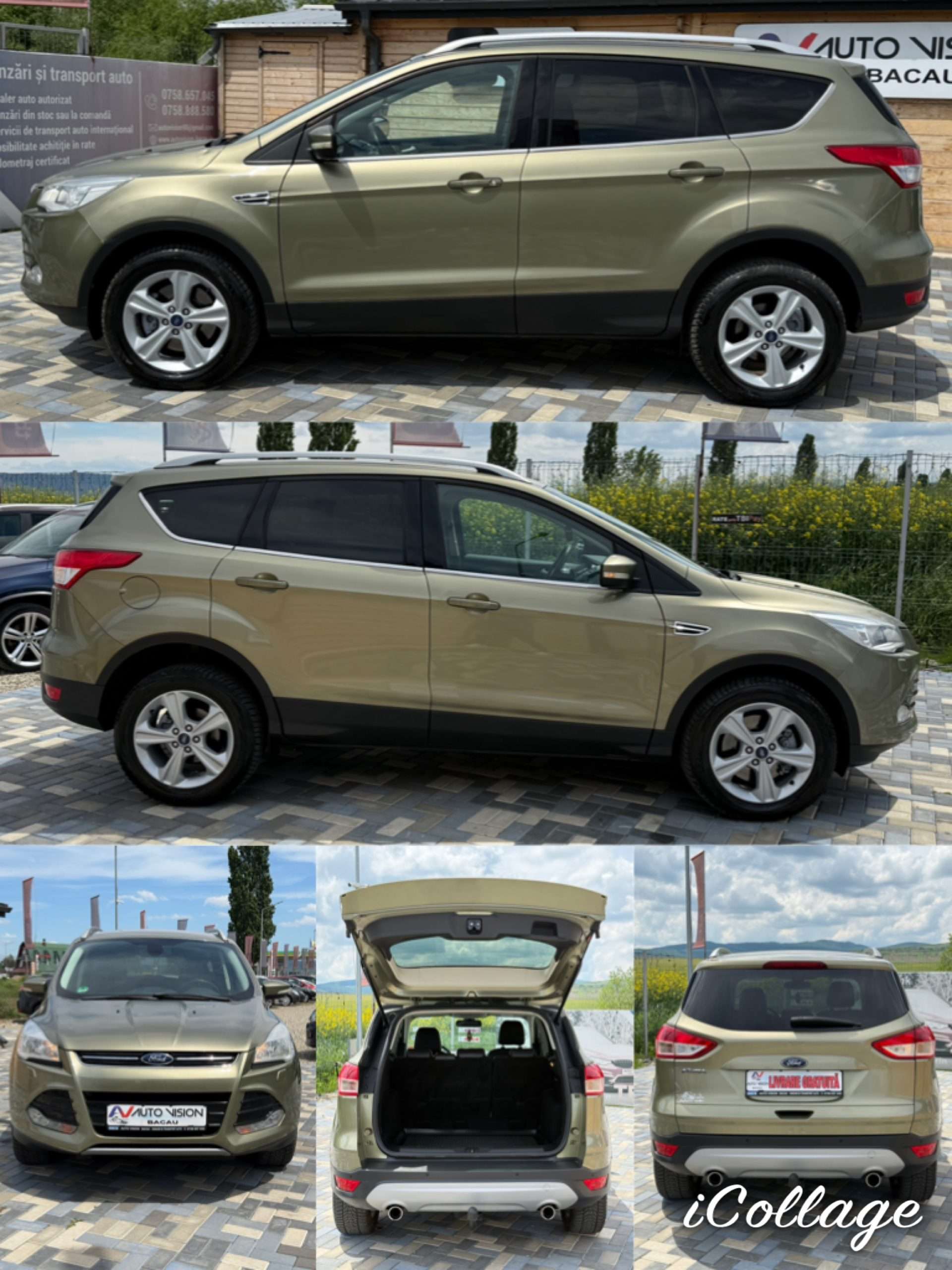 Ford Kuga 2.0TDCi Diesel 140CP 4X4 07/2013 EURO5 Cutie AUTOMATA Piele Inmatriculata Romania!