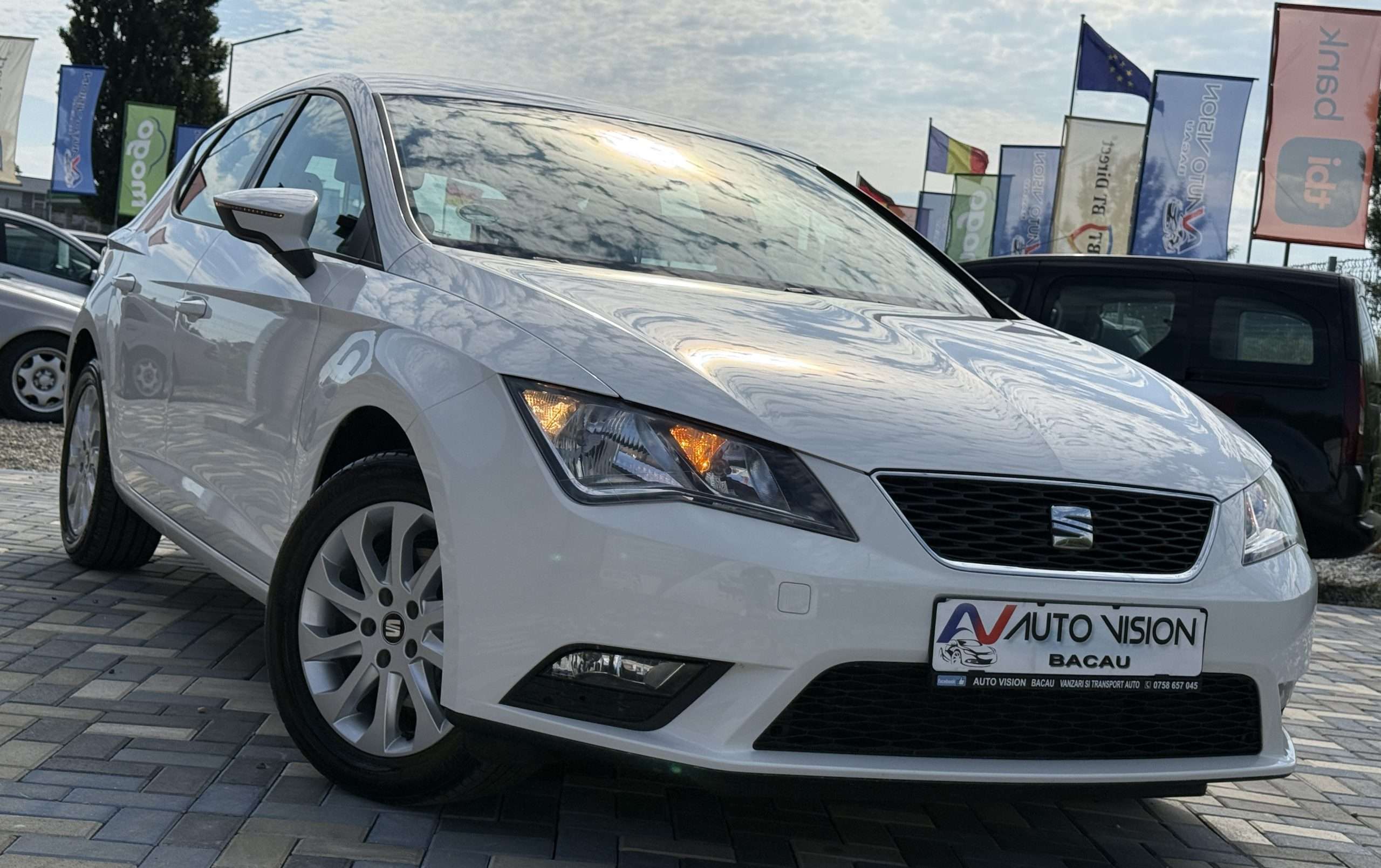Seat LEON 1.6TDI 110 Cp 2016 EURO6 Clima km reali Import Germania!