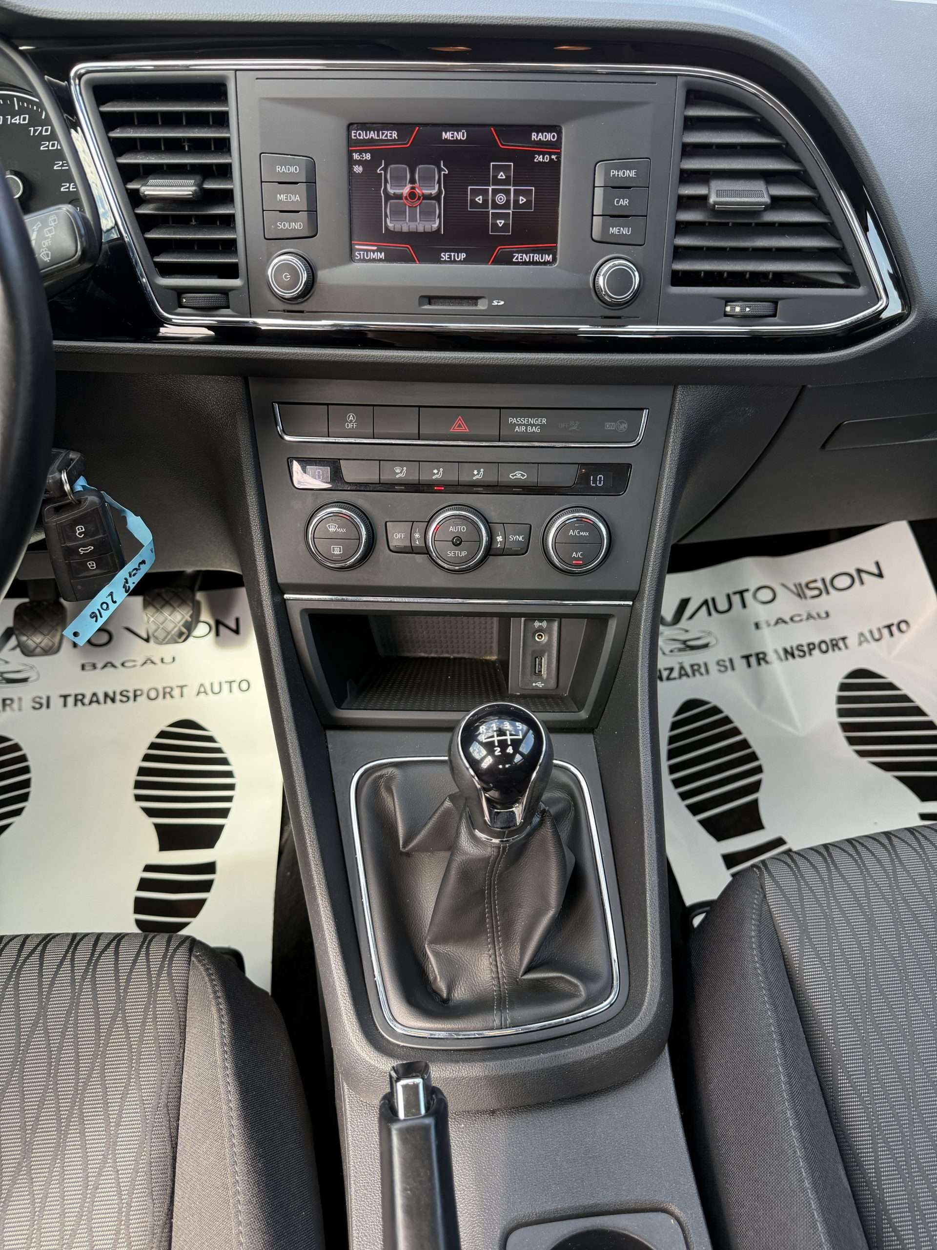 Seat LEON 1.6TDI 110 Cp 2016 EURO6 Clima km reali Import Germania!