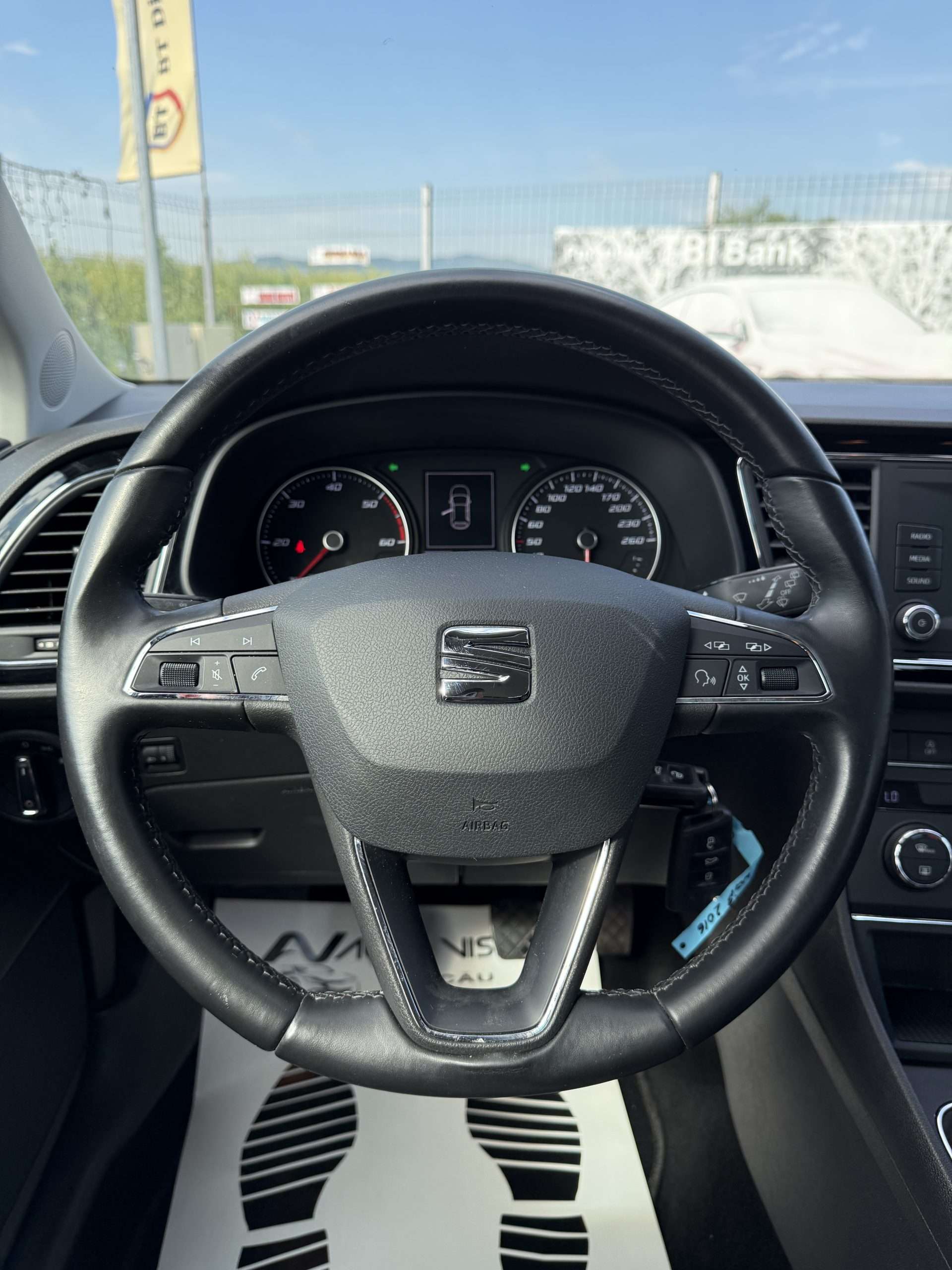 Seat LEON 1.6TDI 110 Cp 2016 EURO6 Clima km reali Import Germania!