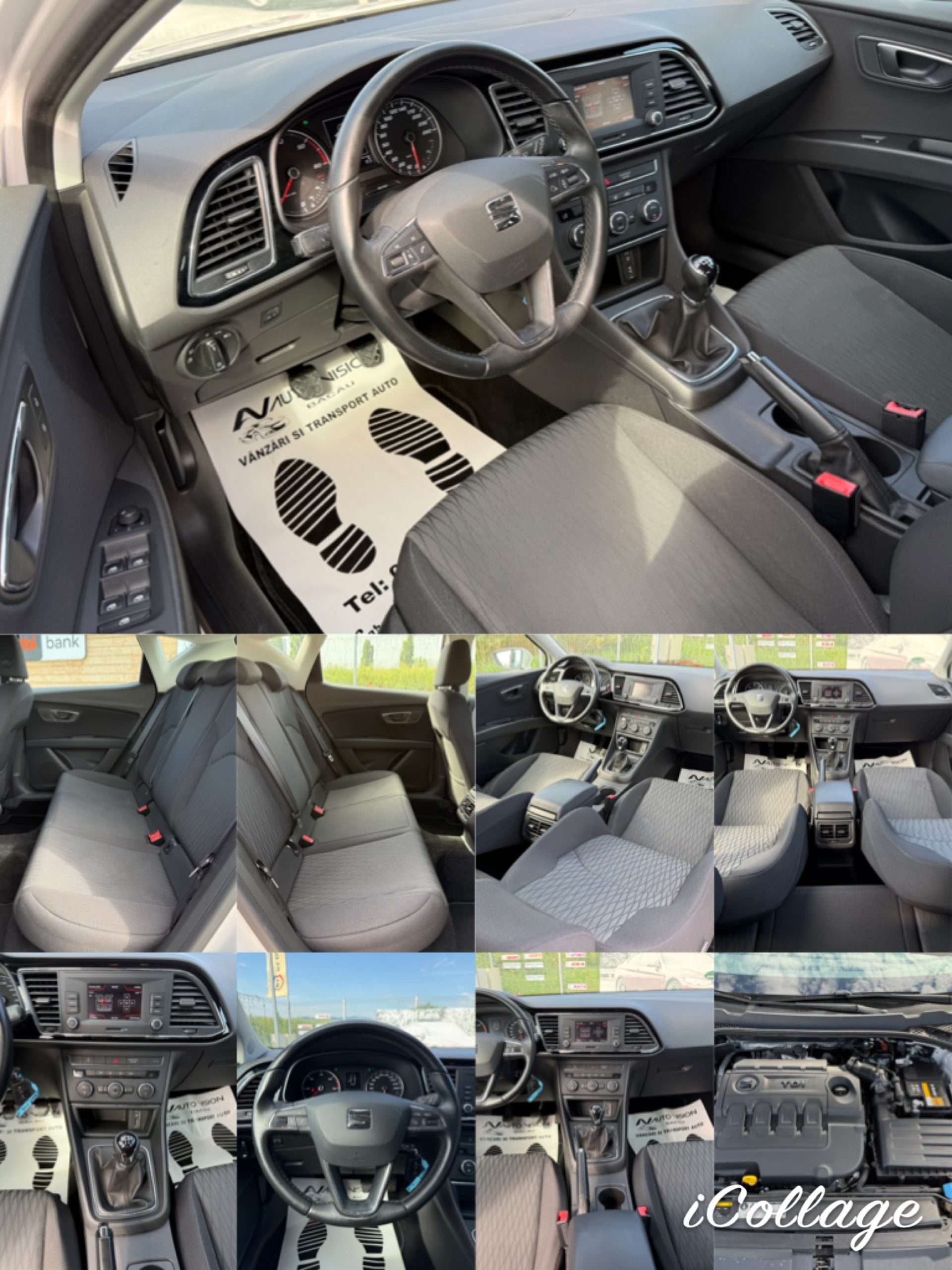 Seat LEON 1.6TDI 110 Cp 2016 EURO6 Clima km reali Import Germania!