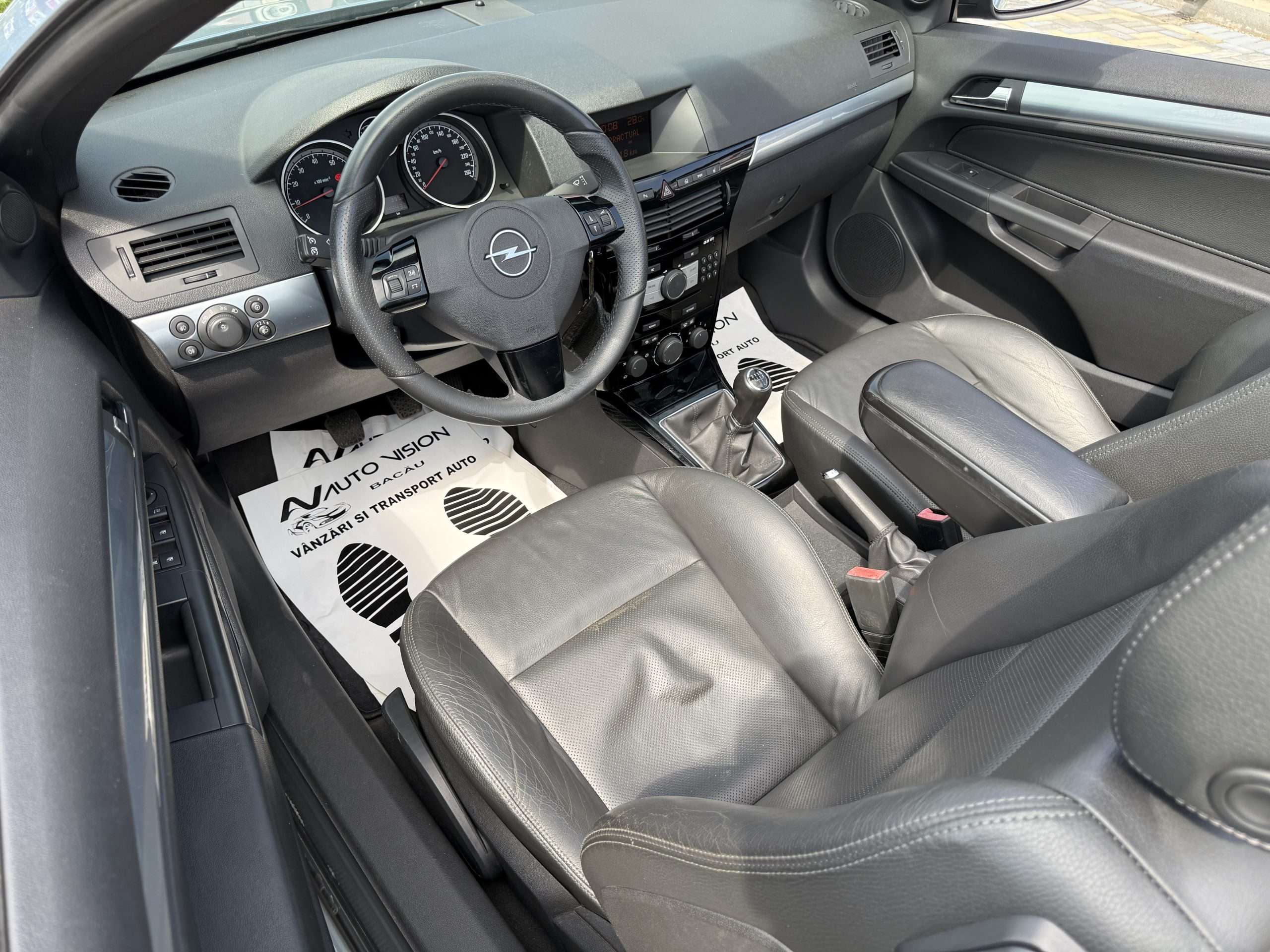 Opel Astra H Coupe Cabrio 1.8Benzina 140CP 05/2007 Full piele Km reali 144.432 Import Germania!