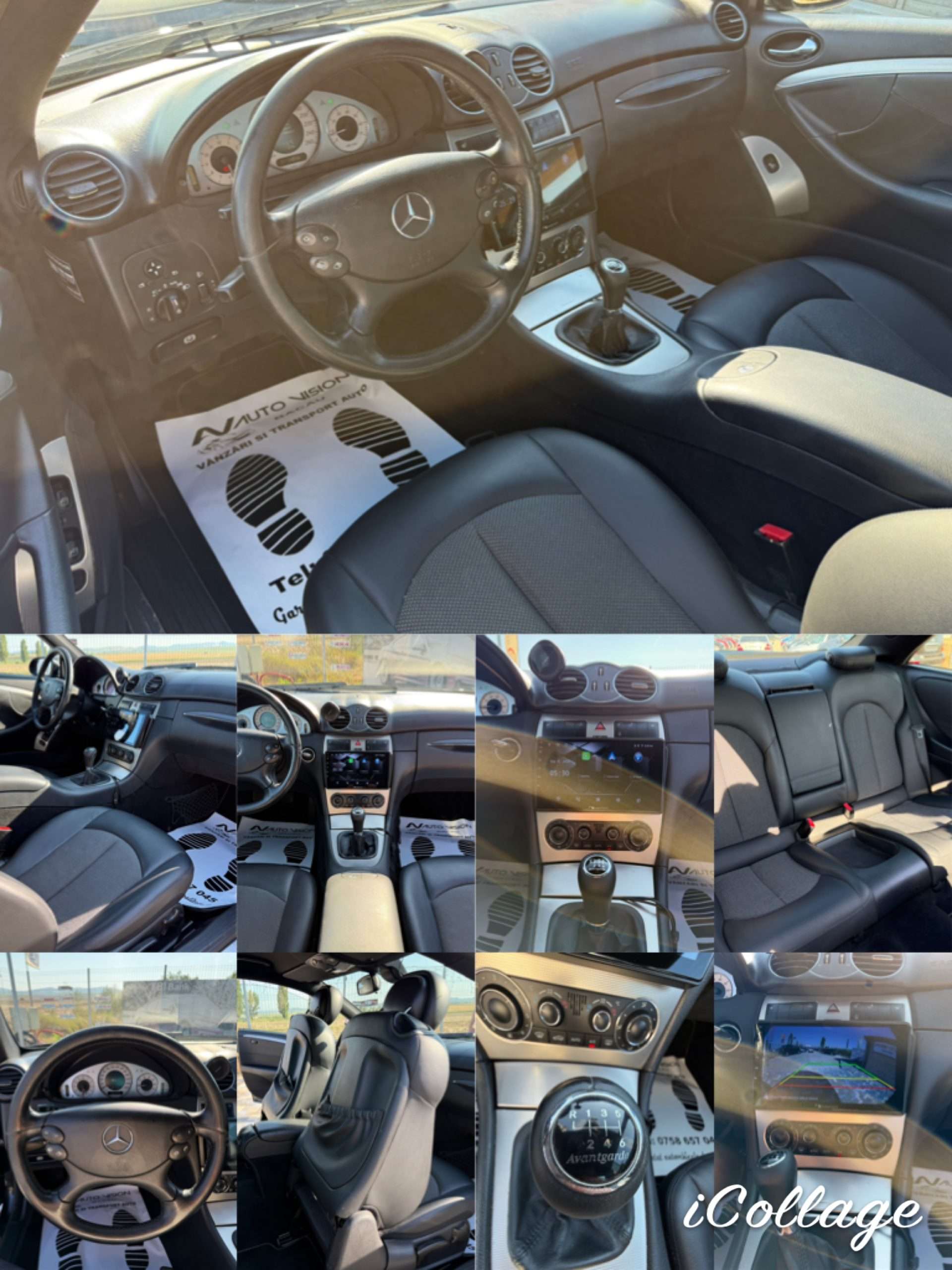 Mercedes-Benz CLK200 Kompressor Avantgarde Coupe 1.8Benzina 163CP 11/2006 Clima NAV Piele Impecabila!