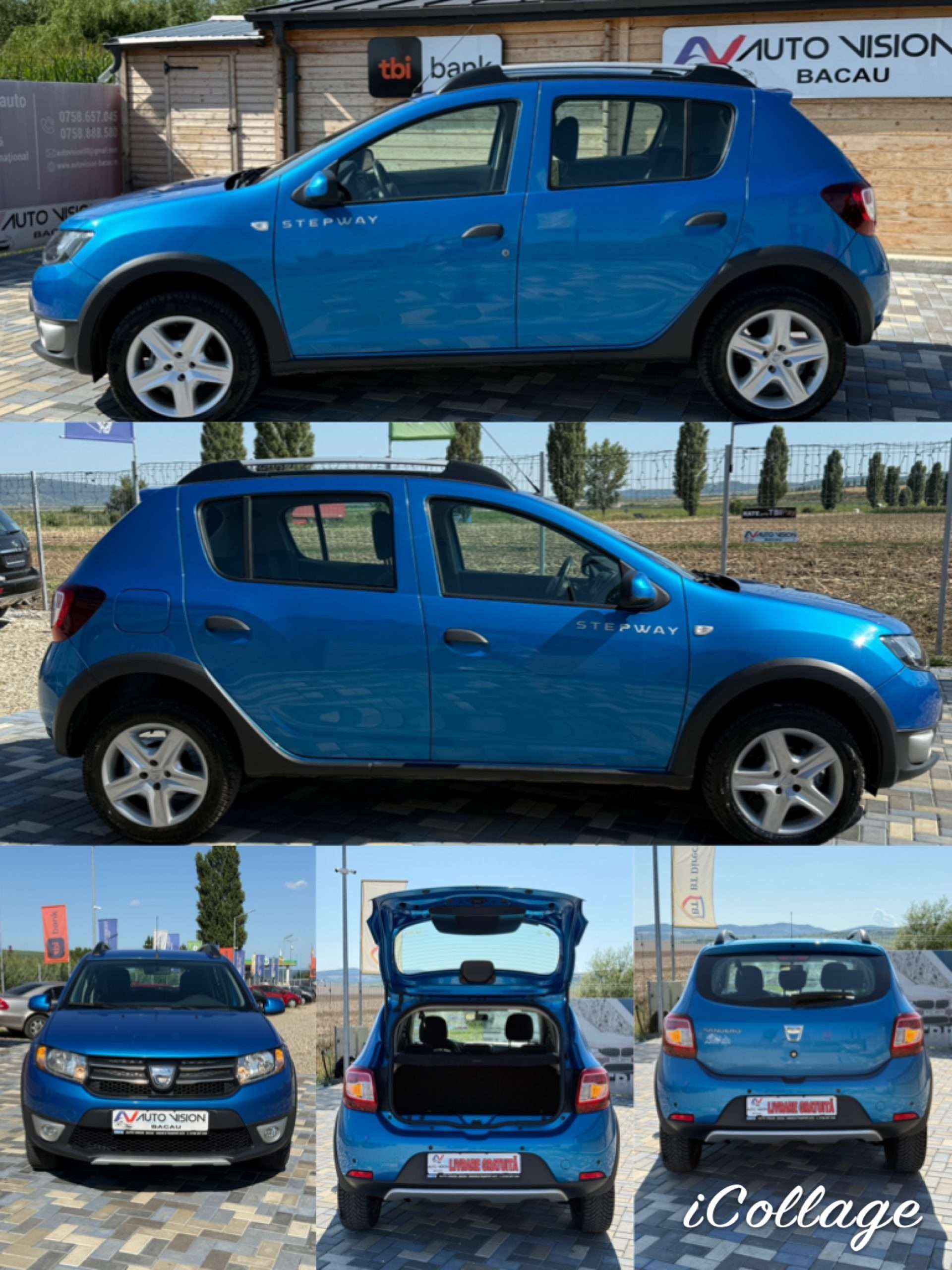 Dacia Sandero Stepway 0.9 Tce 90Cp 05/2015 Euro5 AC NAV in stare impecabila import Germania!